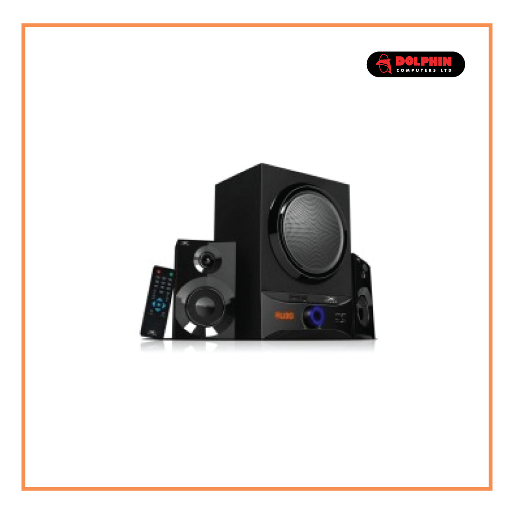 Xtreme E209BU 2:1 Bluetooth Speaker Black With Remote