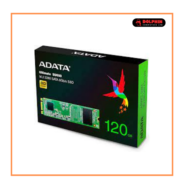 ADATA SU650 120GB M.2 2280 SATA 3D NAND Internal SSD