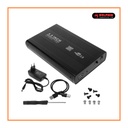 (Black) 3.5 inch USB2.0 2 Bay External HDD Case (Enclosure)