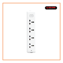 Deli C18337(03) 4Port Household Power Strip with Surge Protection
