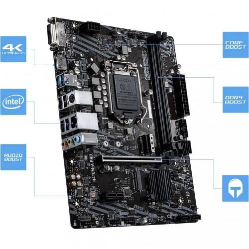 MSI MOTHERBOARD H410M PRO