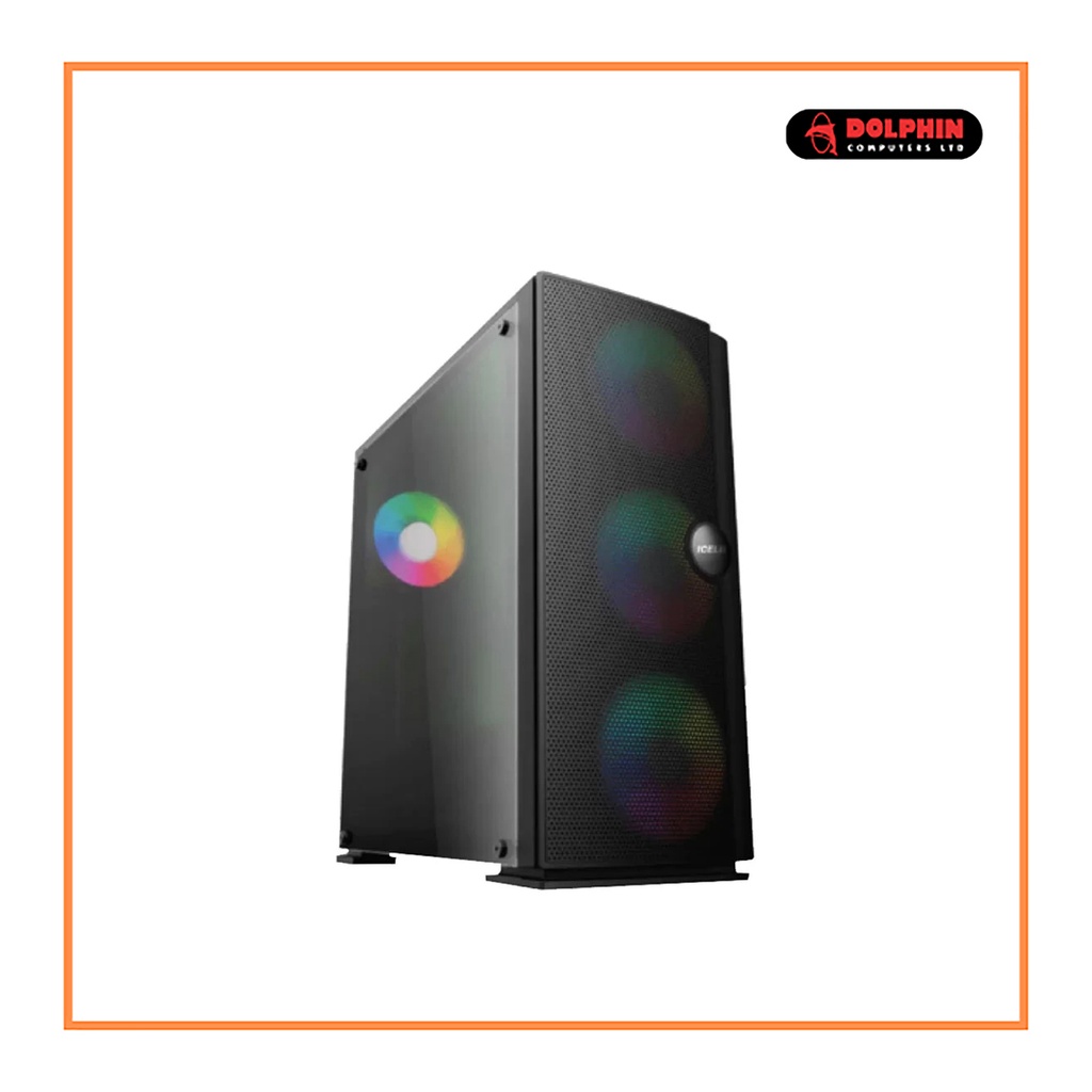 Revenger G651 Mesh ARGB Mid Tower ATX Gaming Casing (Black)