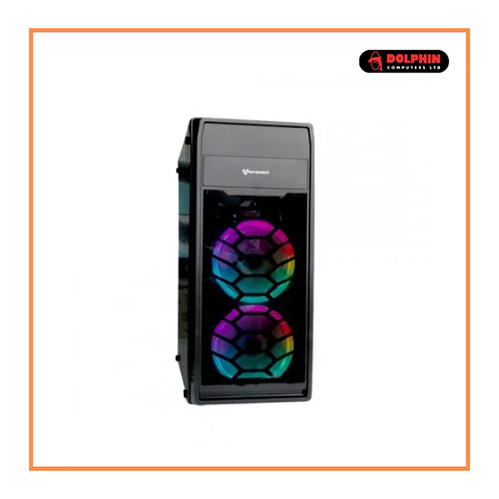 Revenger GHOST RGB Mid Tower ATX Gaming Casing (Black)