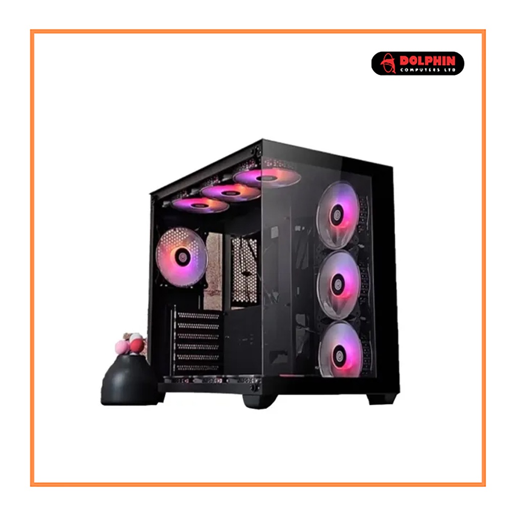 Revenger Base Dynamic ARGB Mid Tower ATX Gaming Casing (Black)