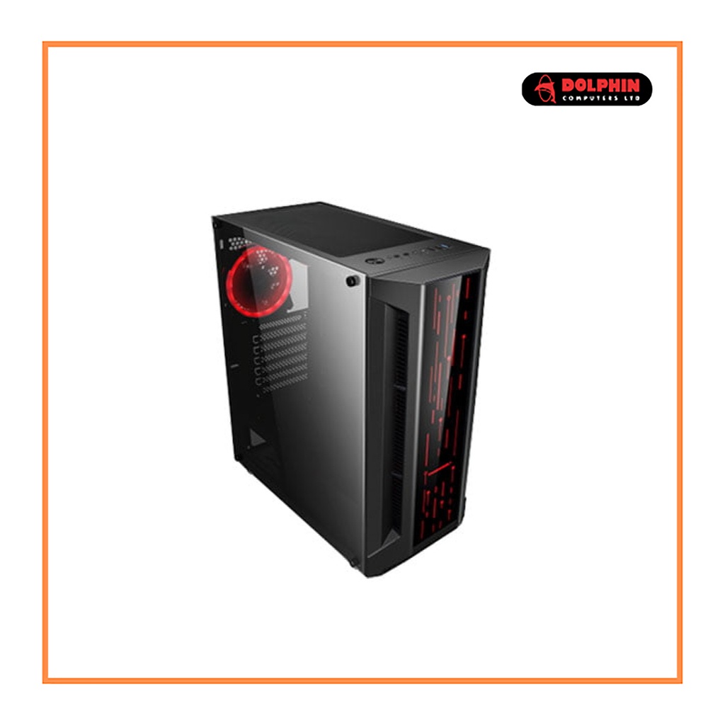 Thunderbolt STARFOX GF016 RGB Mid Tower ATX Gaming Casing (Black)