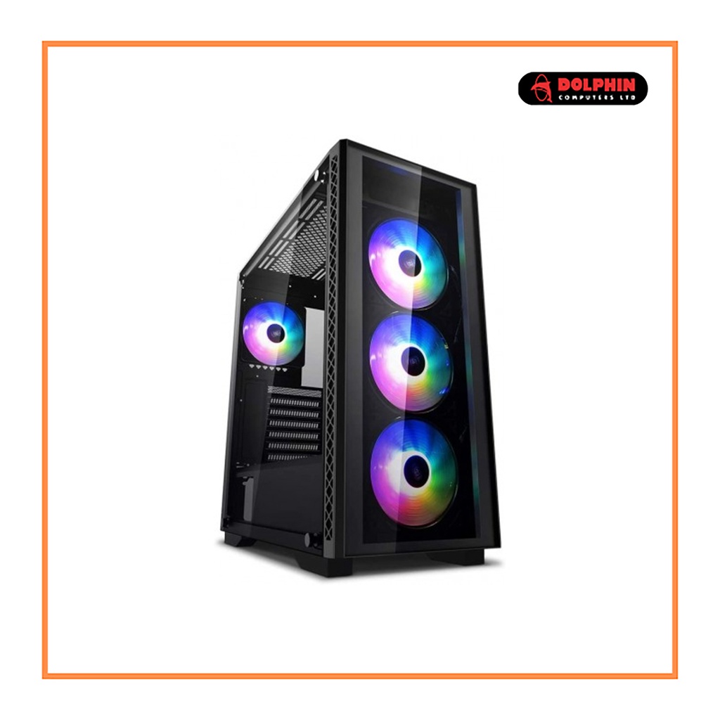 Deepcool MATREXX 50 ADD-RGB 4F Mid Tower ATX Gaming Casing (Black)