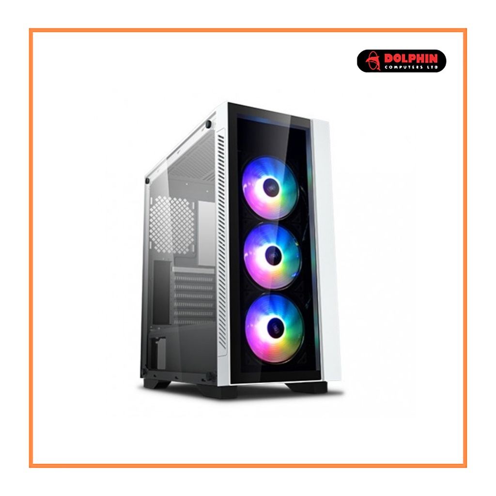 Deepcool MATREXX 55 V3 ADD-ARGB 3F Mid Tower Tempered Glass ATX Gaming Casing (Black)