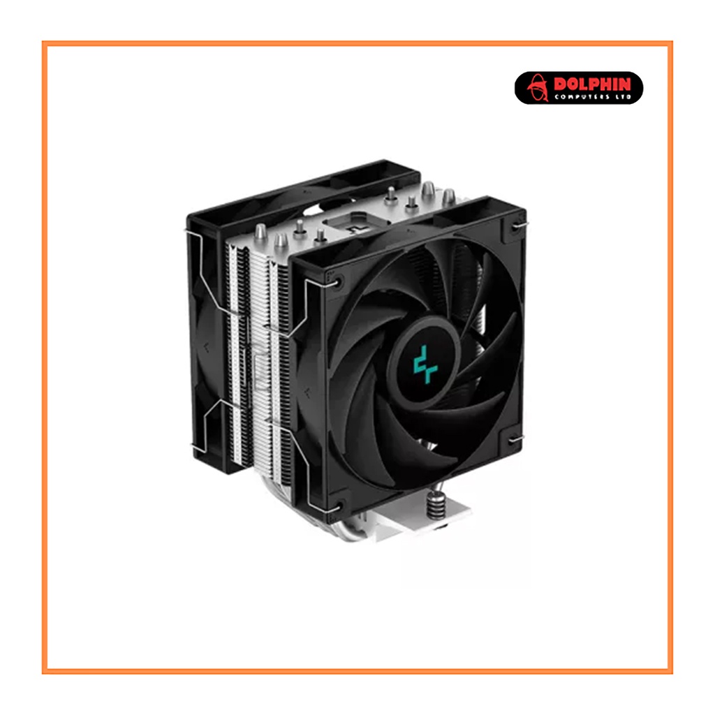 Deepcool AG400 PLUS Single Tower 120mm Air CPU Cooler (Black)