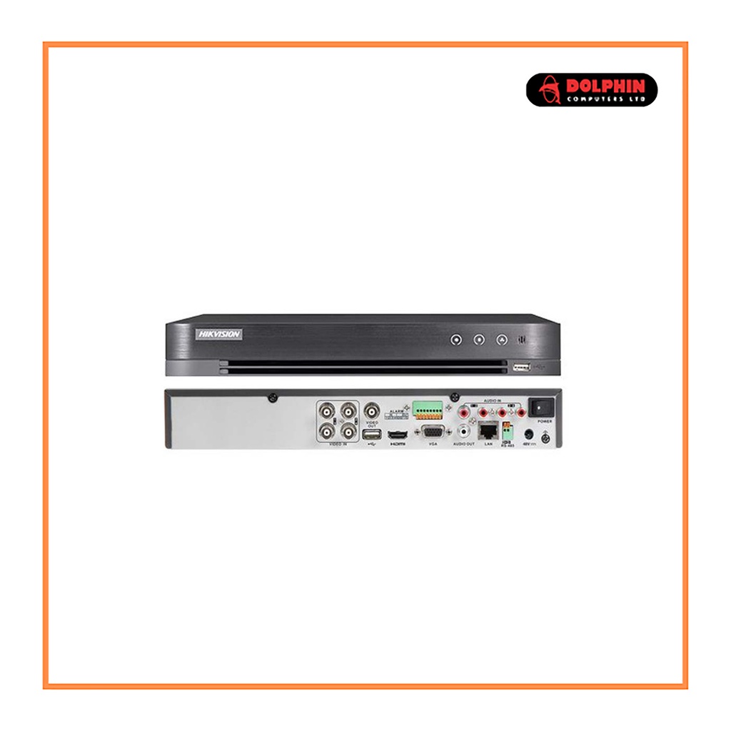 HIKVISION DS-7204HUHI-K1 4 CH HD DVR/DUEL STRE 1 SATA INTER UPTO 8TB HDD