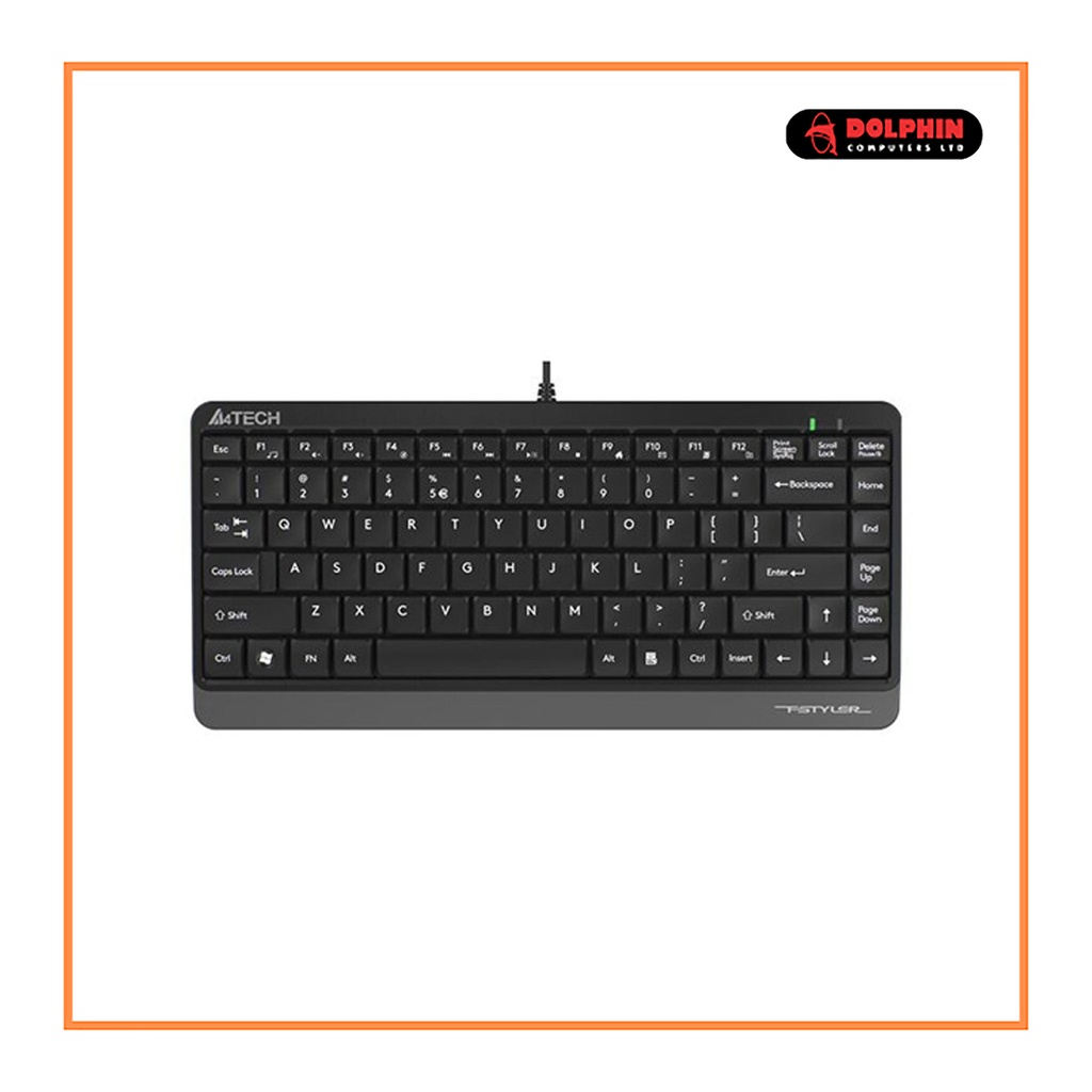 A4TECH FK11 USB Mini Keyboard With Bangla Black