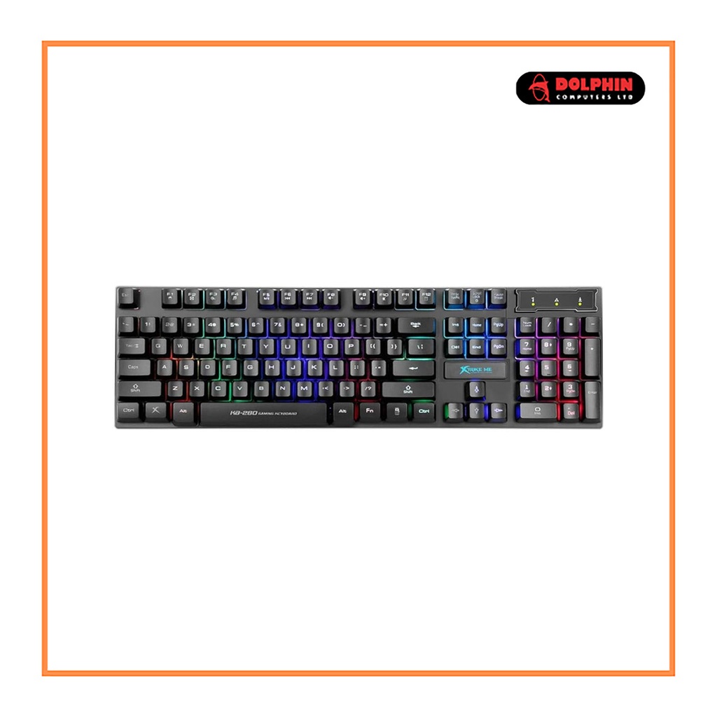 XTRIKE ME KB-280 MEMBRANE GAMING KEYBOARD