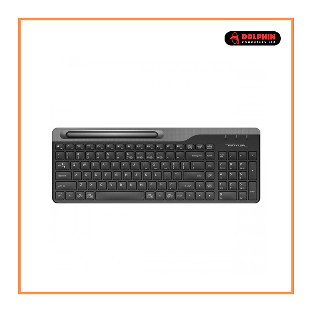 A4TECH Fstyler FBK25 Bluetooth & 2.4G Wireless Keyboard with Bangla