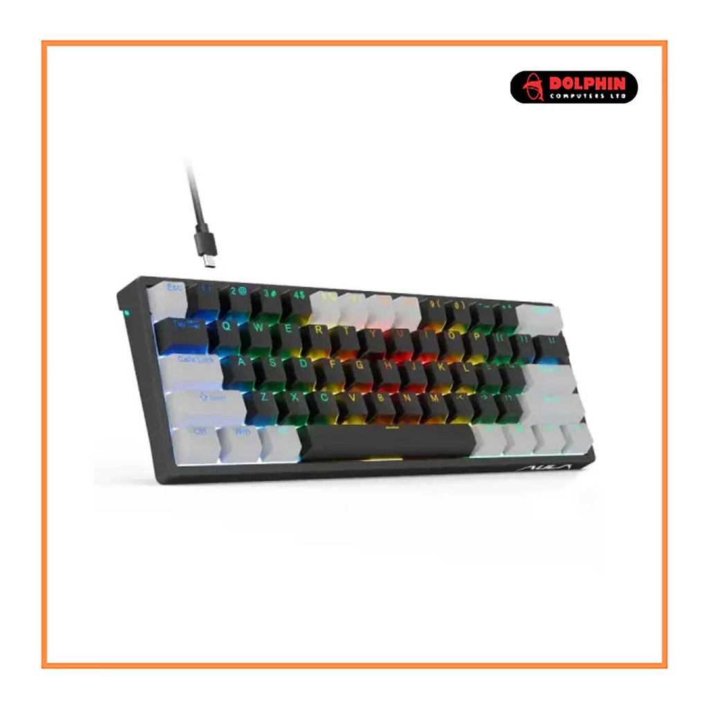 AULA F3261 Type-C Hot Swappable RGB Mechanical Gaming Keyboard