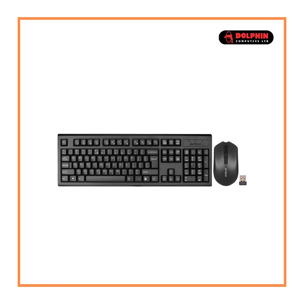 A4TECH 3000N V-TRACK 2.4G Wireless BANGLA Keyboard