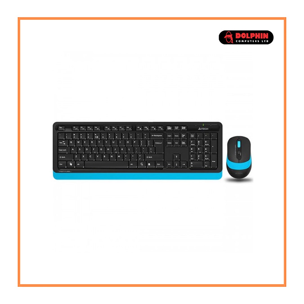 A4TECH FG1010 Wireless Keyboard Mouse Combo with Bangla