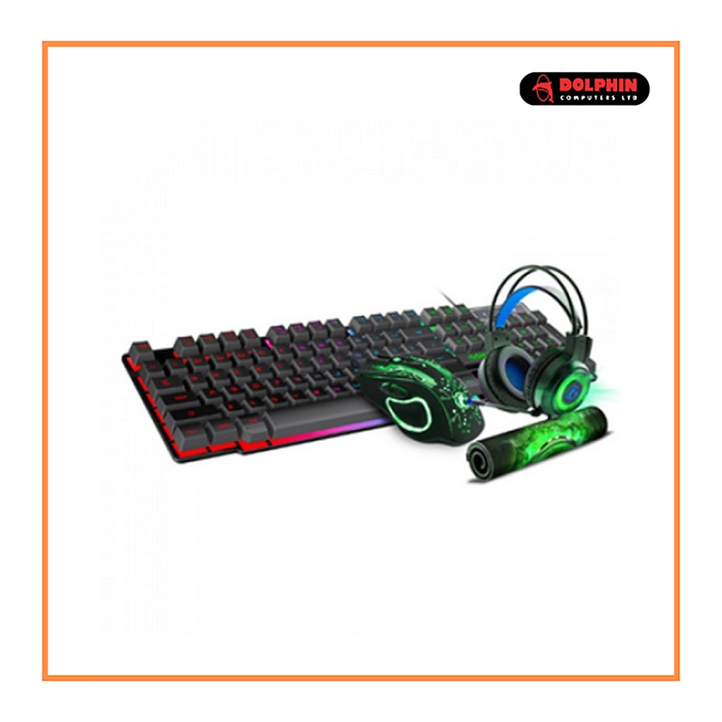 IMICE GK-490 4-in-1 Gaming Kit Combo