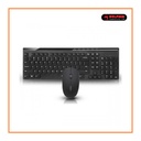 Rapoo X8100 Wireless Multimedia Keyboard & Mouse Combo Black