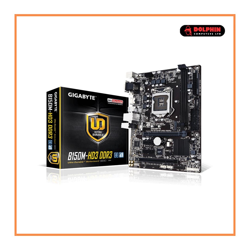 GIGABYTE GA-B150M-HD3 DDR3 MOTHERBOARD