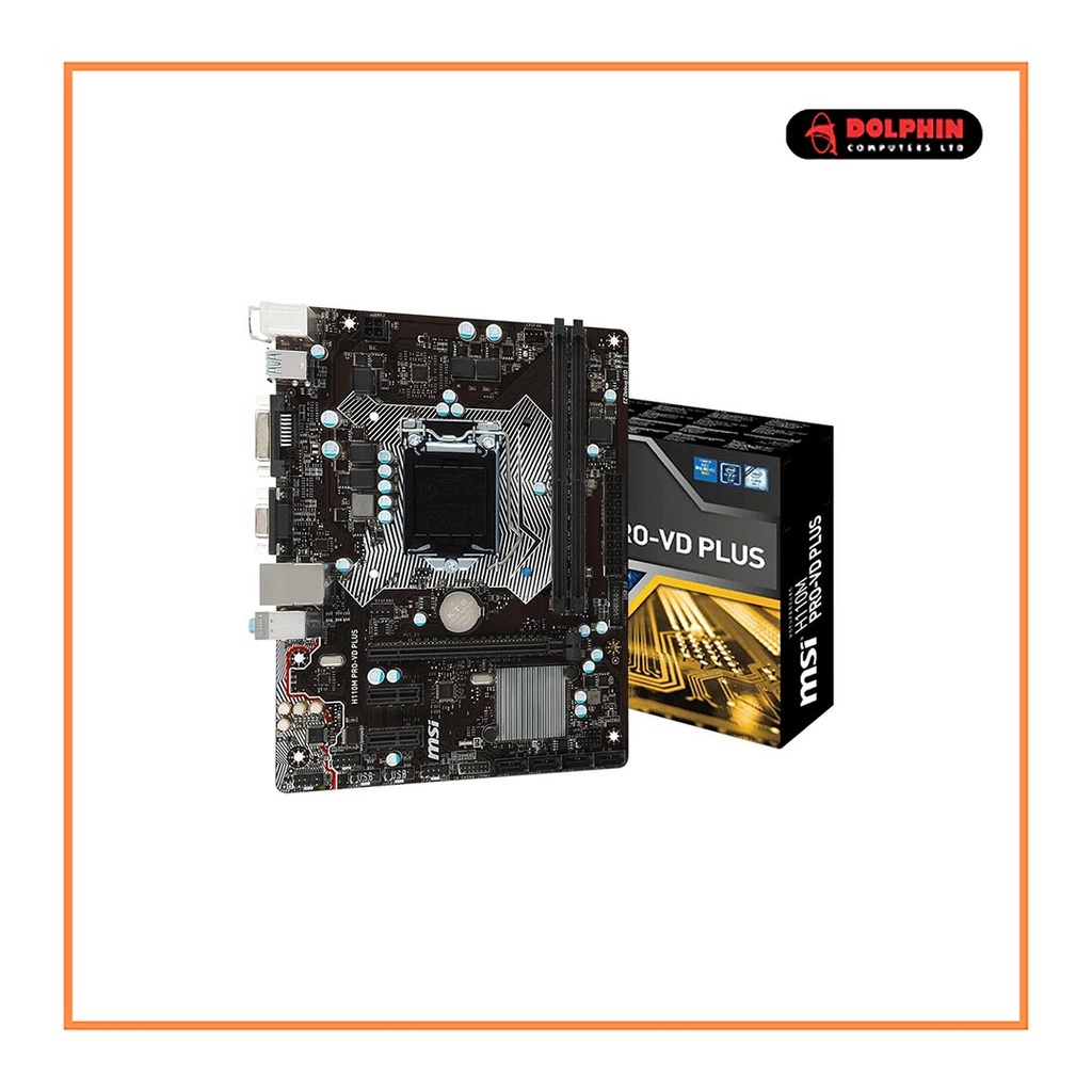 MSI MOTHER BOARD LGA 1151 DDR4 H110M PRO-VH PLUS