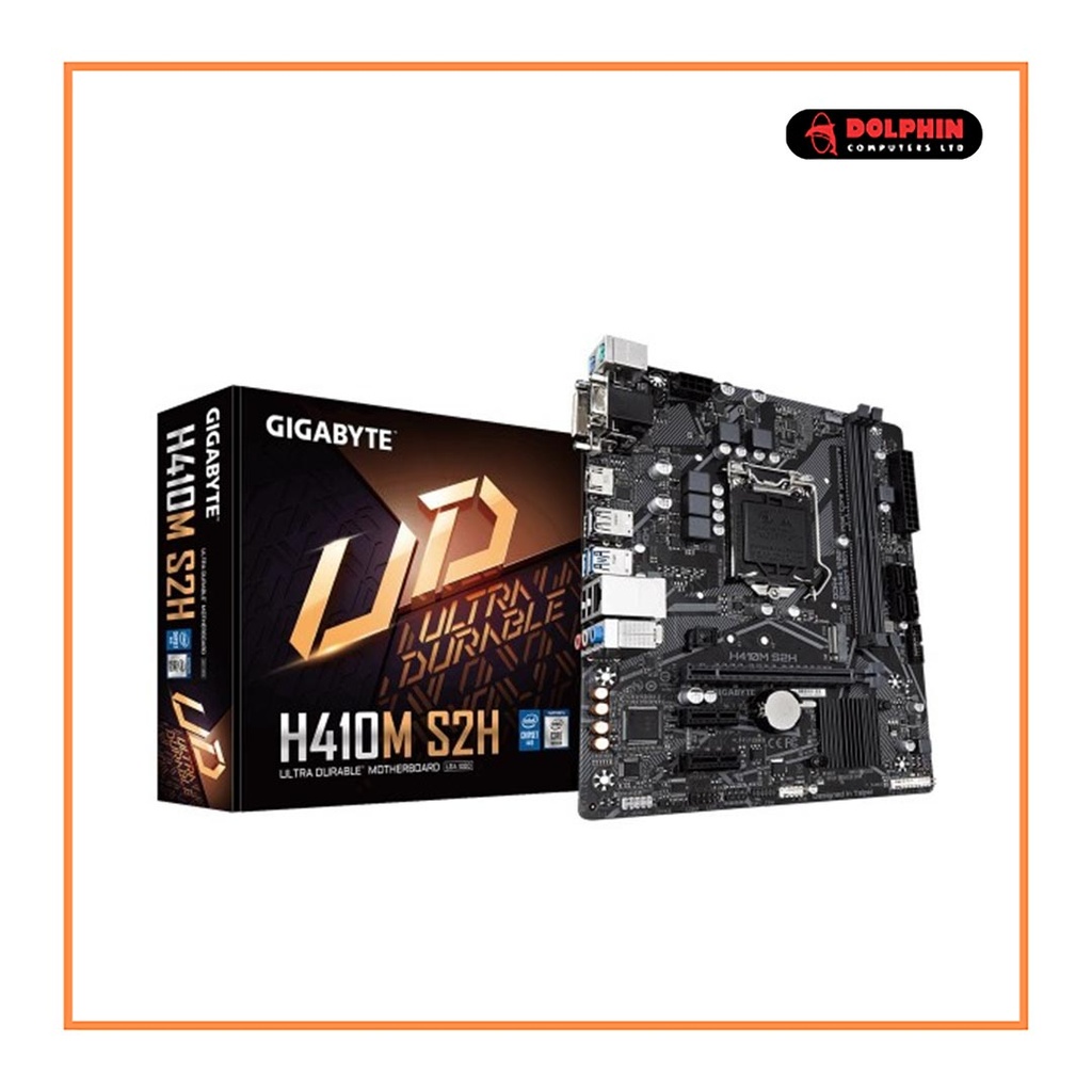 Gigabyte H410M S2H 10th Gen Micro ATX Motherboard