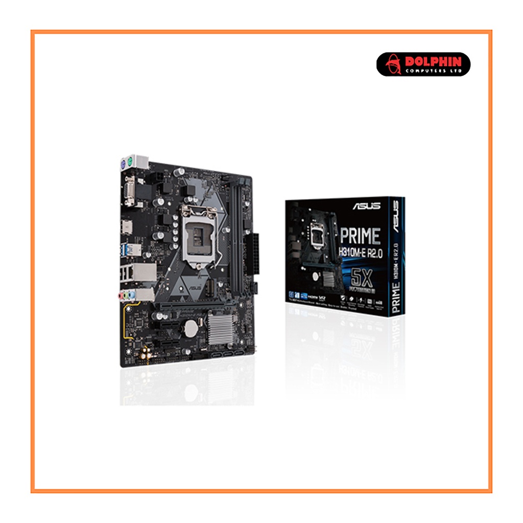 Asus PRIME H310M-E R2.0 8th Gen mATX Motherboard