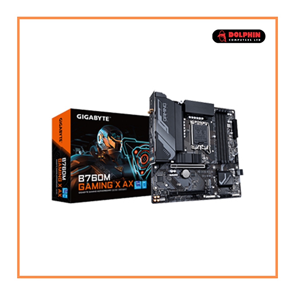 GIGABYTE B760M GAMING X AX DDR5 mATX Motherboard