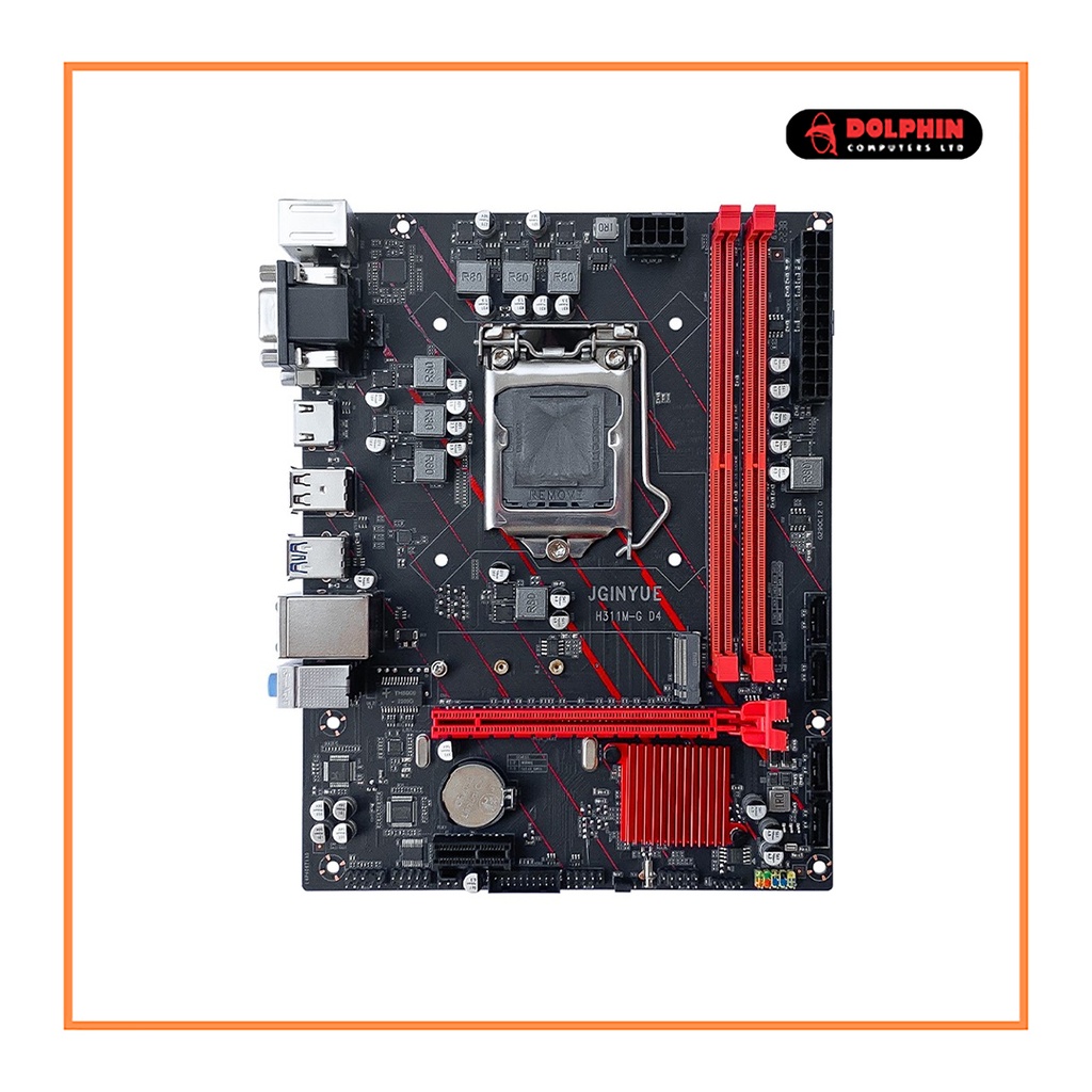 JGINYUE H311M-G D4 Intel 6th/7th/8th/9th Gen Nvme Support Motherboard