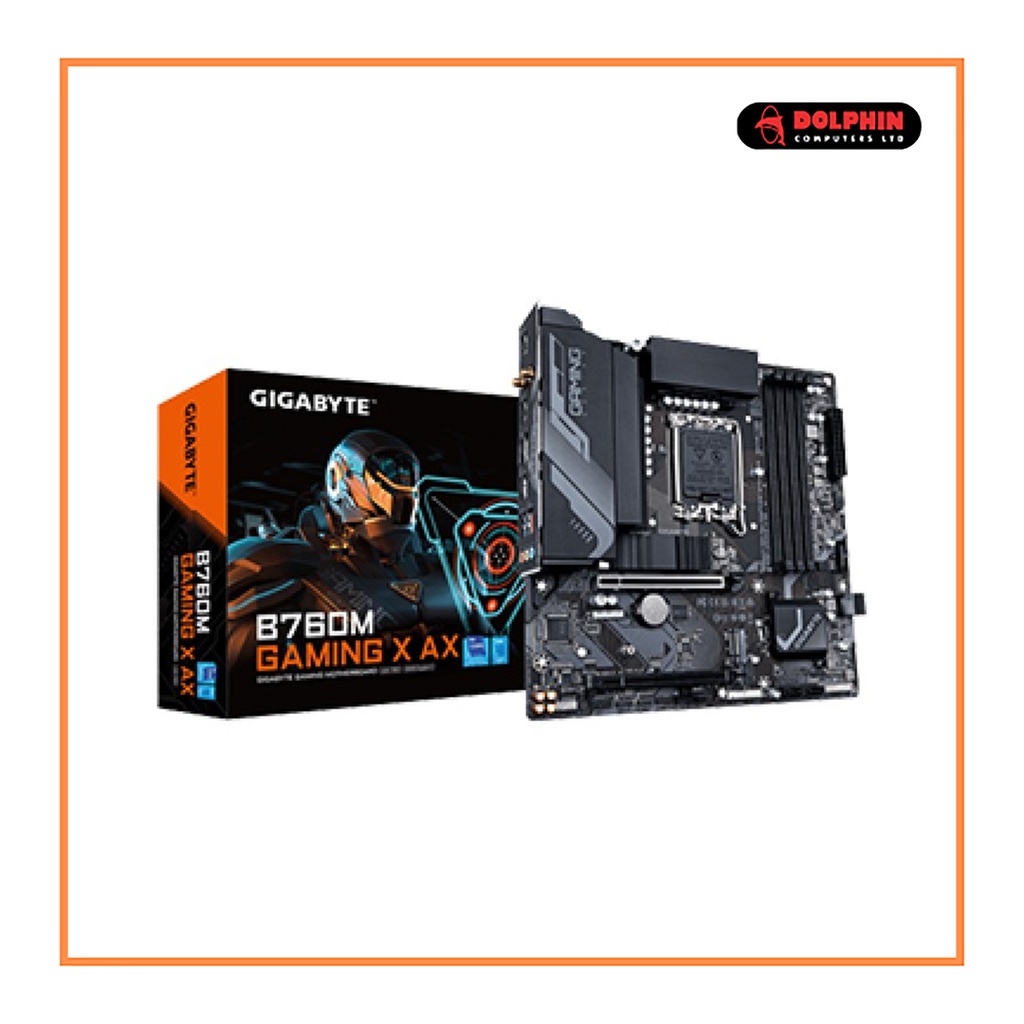 GIGABYTE B760M GAMING X AX DDR5 mATX Motherboard