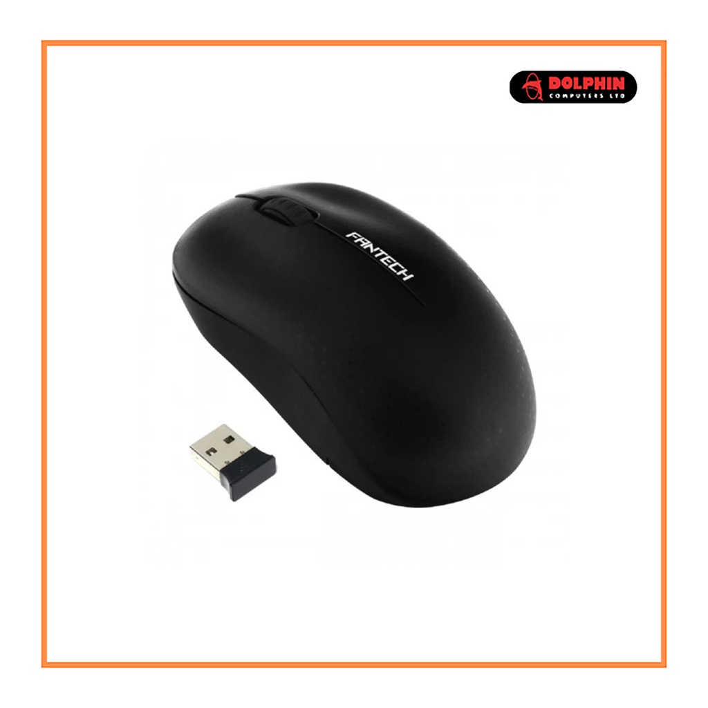 FANTECH W188 2.4GHz Wireless Office Mouse Black