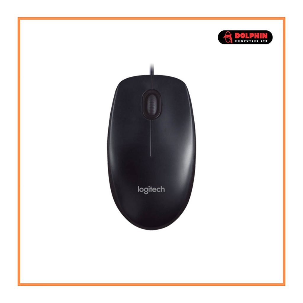 Logitech M90 USB Contoured Shape MOUSE