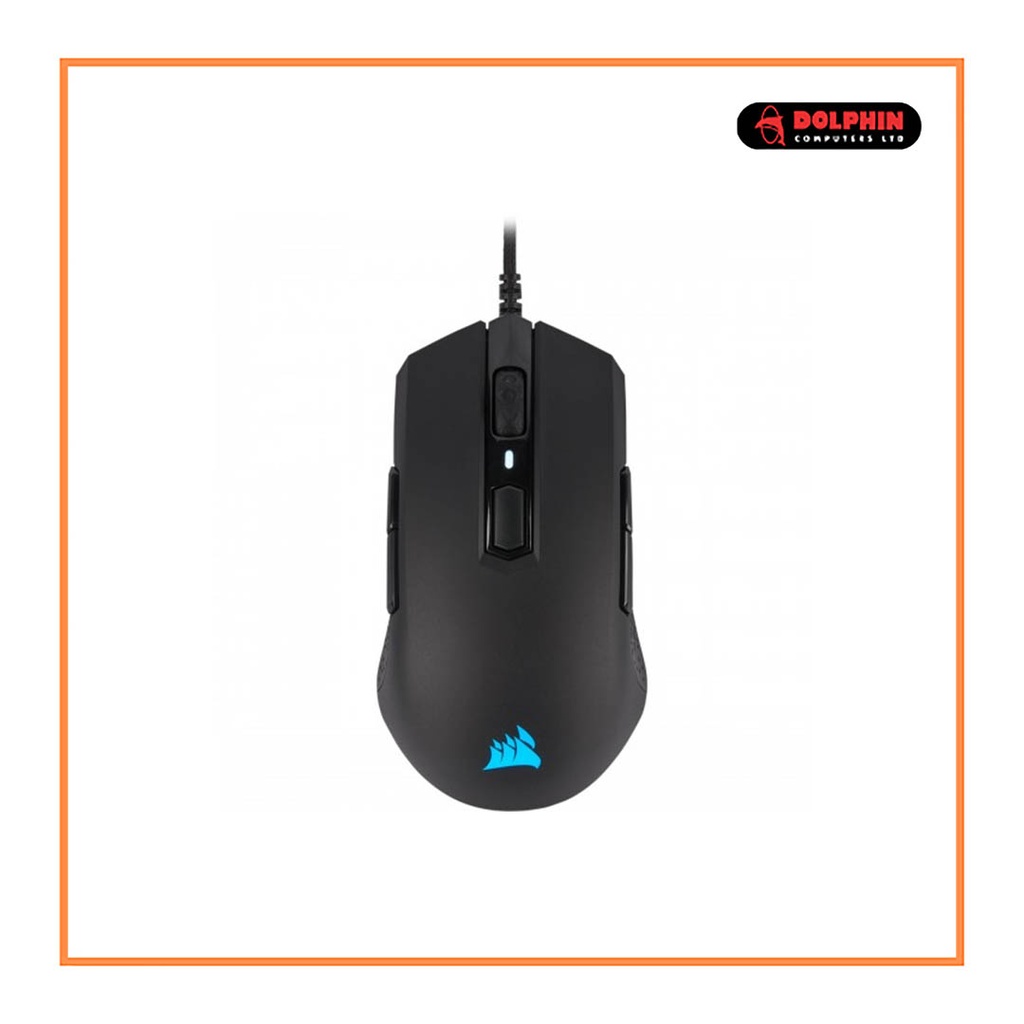 Corsair M55 Ambidextrous Multi-Grip RGB Pro Gaming Mouse Black