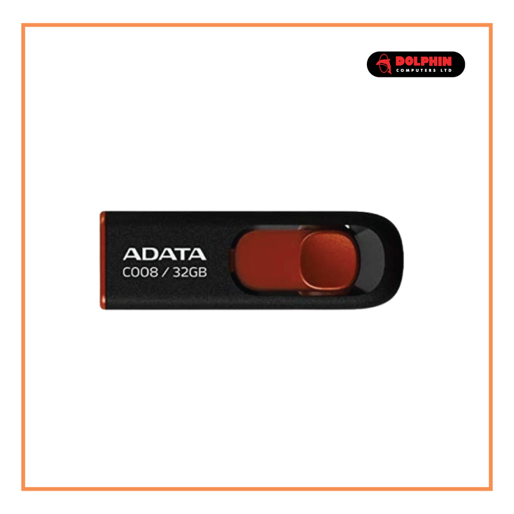 ADATA 32GB PENDRIVE C008/BLACK/RED USB3 MIBILE DISK PLT OTG