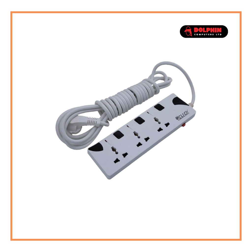 CLICK 3 PORT POWER STRIP 3Y-2P-876931