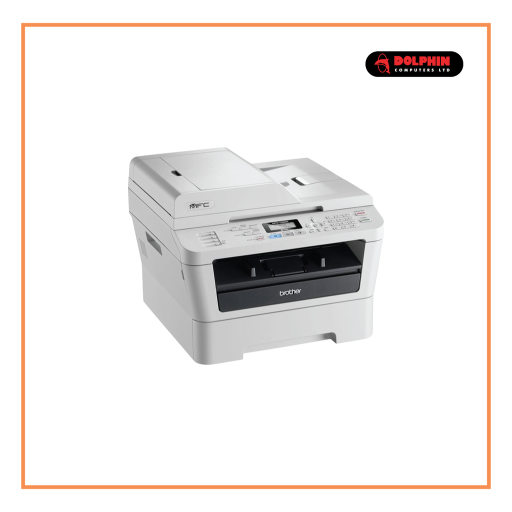 BROTHER CMFC-7360I 16MB MEMEORY 2400X 600DPI RESOLUTION 24PPM SOEED USB PORT MONO LASER PRINTER