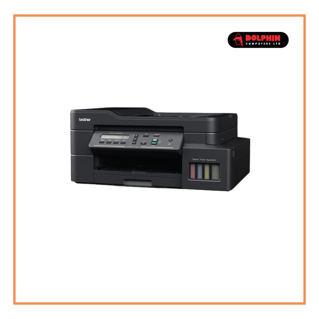 Brother DCP-T720DW Multi-Function Color Inktank Printer with Wifi (Black/Color: 17/16.5 PPM)