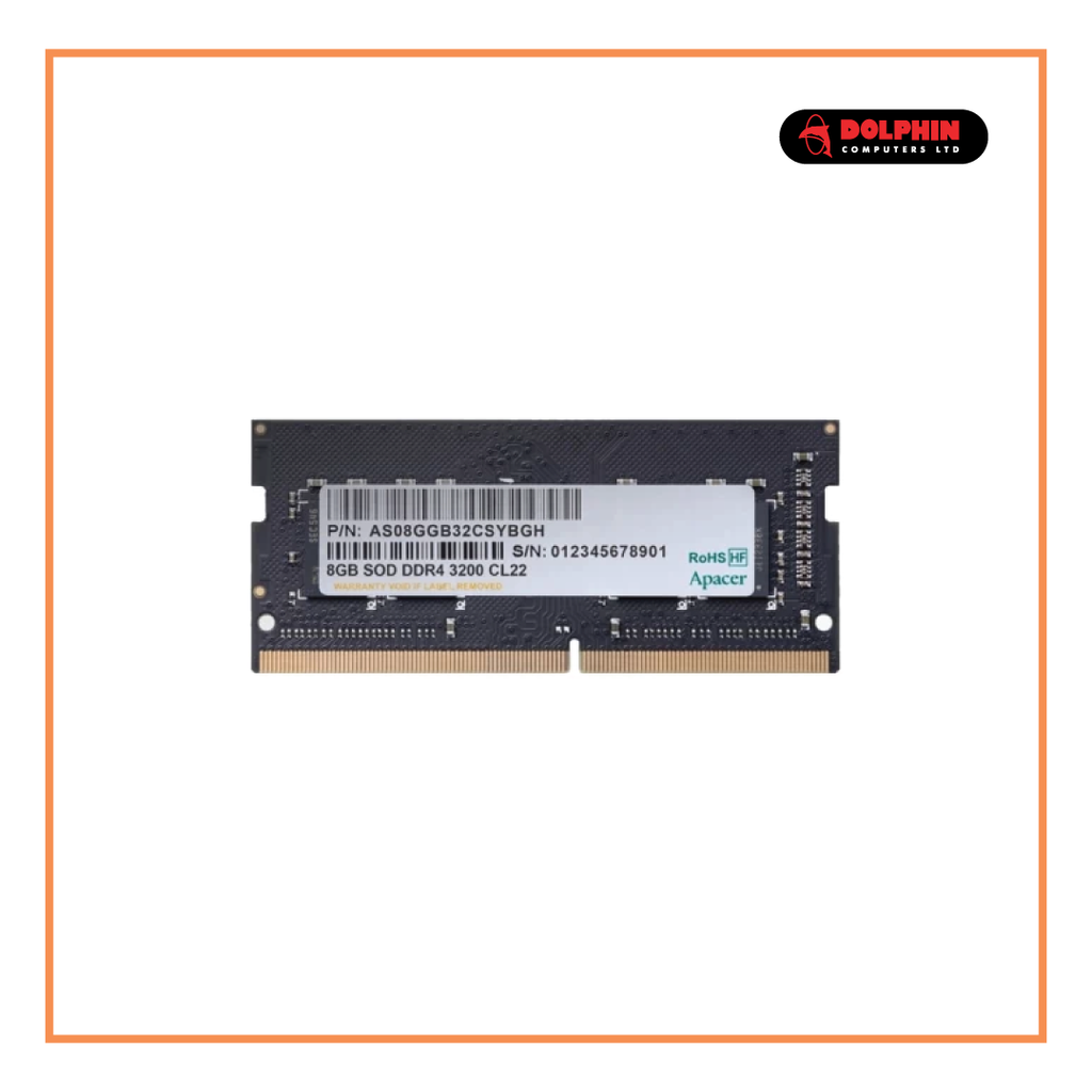 Apacer 8GB DDR4 3200MHz SODIMM Laptop RAM