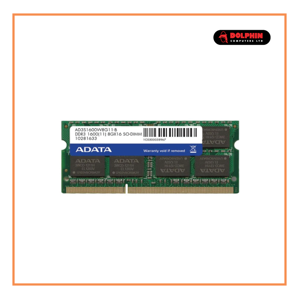 Adata DDR3 8GB 1600 MHz laptop RAM