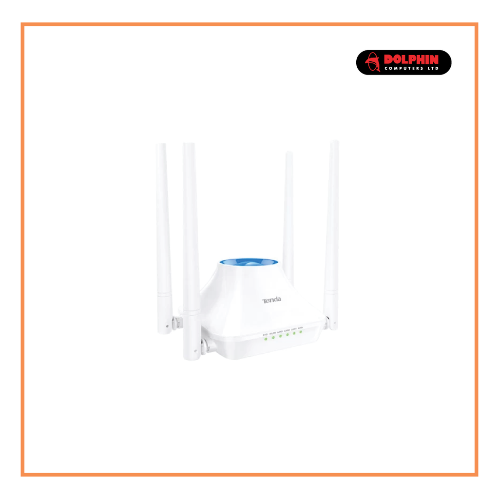 Tenda F6 300Mbps N300 4 Antenna Wifi Router (Mount Shape)