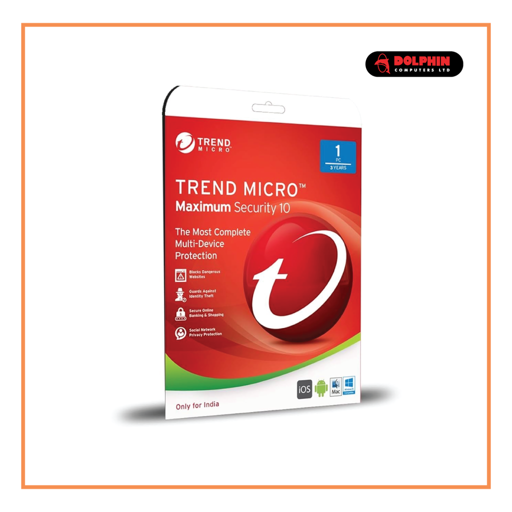 Trend Micro Maximum Security Single User 3 Years