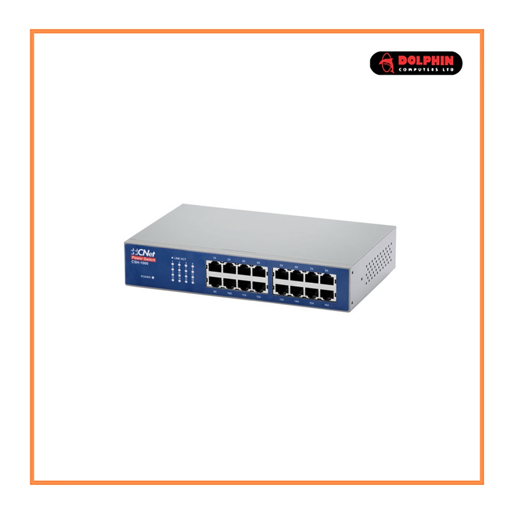 CNET 16 PORT SWITCH  FAST ETHERNET # CSH-1600E