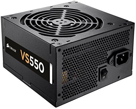 CORSAIR VS550 550W 80 Plus White Certified Non-Modular Power Supply Unit (PSU) #CP-9020097-UK