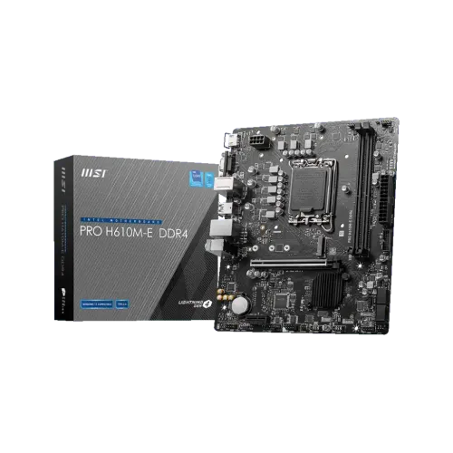 MSI MOTHERBOARD H610M-E 12TH & 
13TH GEN