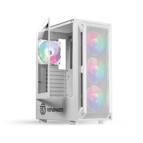 Revenger JETFIRE 2 White RGB Gaming Case