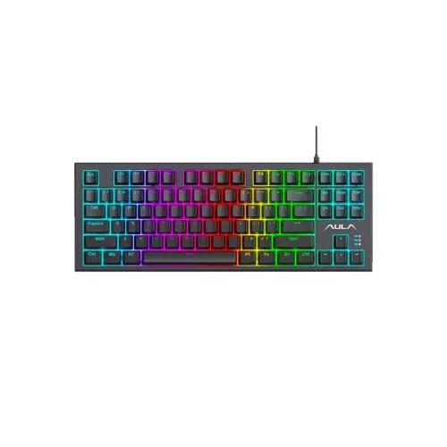 AULA GAMING KEYBOARD USB MECHANICAL F3032 RED SWITCH HT