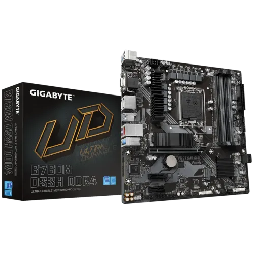 GIGABYTE B760M DS3H DDR4 mATX Motherboard