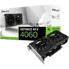 PNY GeForce RTX 4060 8GB XLR8 Gaming VERTO EPIC-X RGB Triple Fan GDDR6 Graphics Card