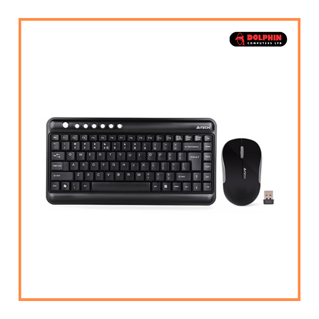 A4 Tech 3300N Wireless Keyboard With Padless Mouse