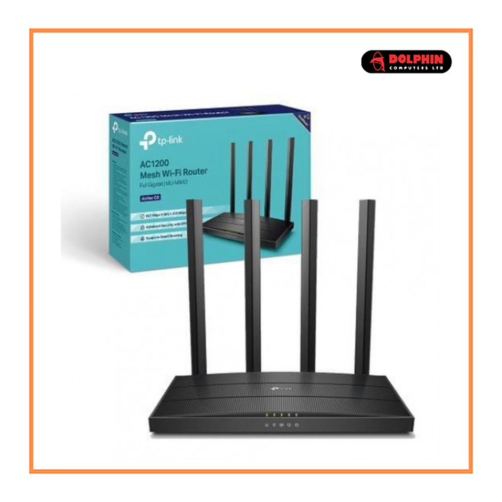 Tplink Archer C6 AC1200 1200mbps MU-MIMO Gigabit Router