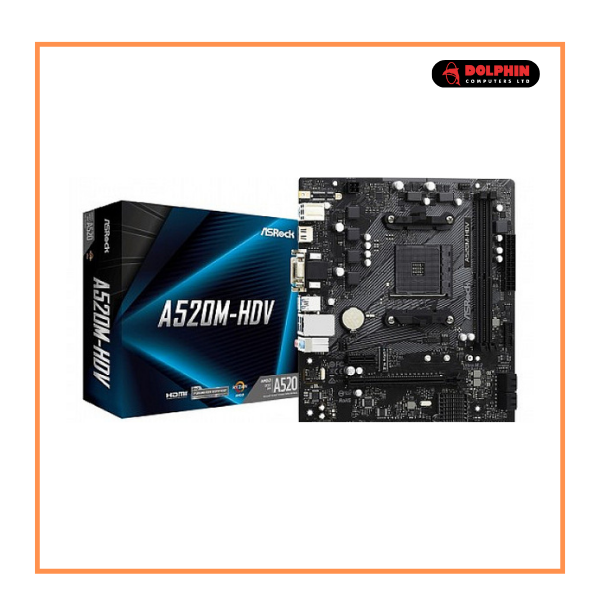 ASRock A520M-HDV ATX AM4 Motherboard