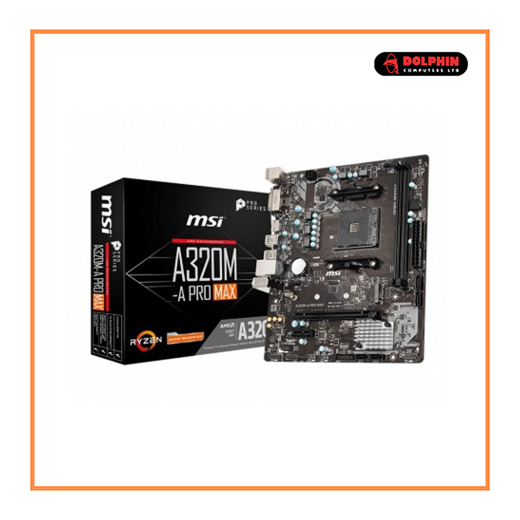 MSI A320M-A Pro Max AMD Motherboard